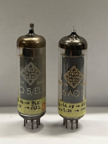 Telefunken 6aq5 el90 - el90, paar