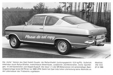 OPEL KADETT B 1 RALLYE COUPÉ 1966