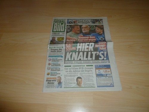 Zeitung zeitschrift fussball - zeitschrift,