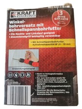 KRAFTWERK Tools K611993 Winkelbohrvorsatz Schnellspannbohrfutter Bohrfutter