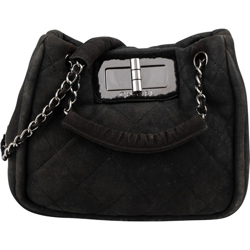Chanel suede sherling - suede,