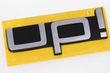 Original VW UP! Schriftzug Heck Emblem chrom Zeichen Heckklappe 1S6853687 FXC