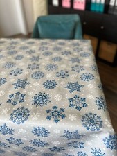 PVC Tischdecke Kristall grau