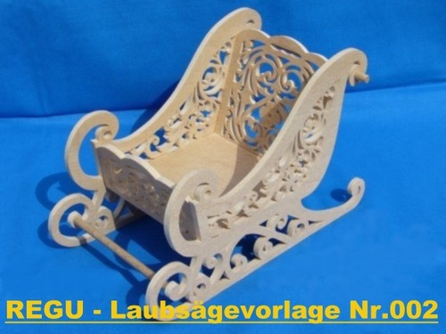 Regu laubsägevorlage nr 002 - -, nr.002