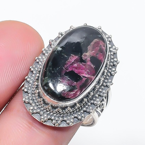 Rubin zoisit edelstein - zoisit, ring