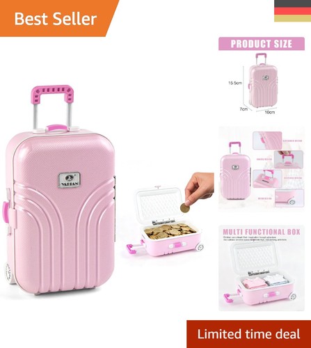 Lustige reisekoffer spardose - lustige, reisekoffer-spardose