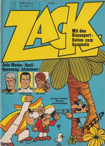 Zack comicheft 11 1973 - zack,