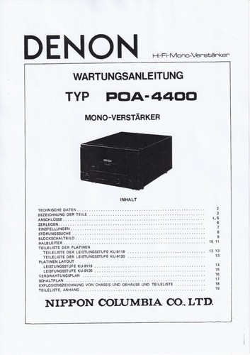 Service manual anleitung für - service,