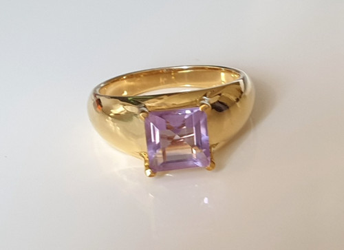 Ring rose france amethyst - ring,