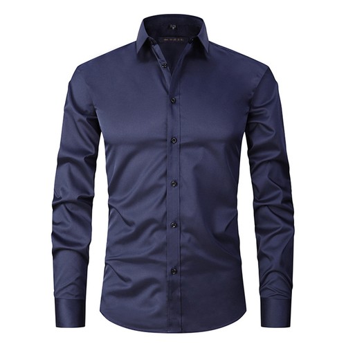 Stretch hemd herren langarm - hemd,