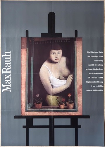 Poster plakat max rauh - max,