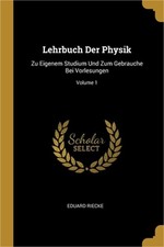 Lehrbuch Der Physik: Zu