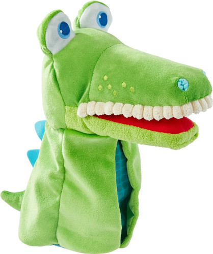 Handpuppe allesfresser kroko - handpuppe, |
