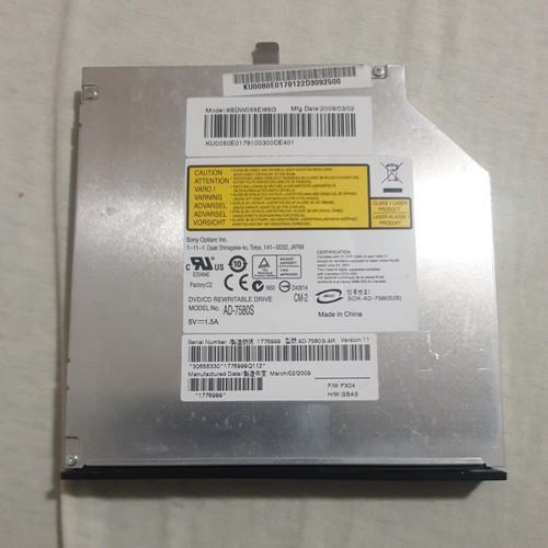7580s dvd rw - cd/dvd-rw, drive