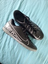 Herren Jungen Hallenschuhe Nike Mercurial Vapor 13 Club TF  Schwarz/Grau Gr.37,5