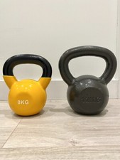 8kg und 12kg Kettlebells