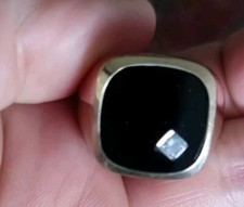 Ring Gold 333er mit Onyx