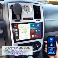 64GB Android 15 Autoradio FM BT Carplay GPS NAVI Für Chrysler 300 300C 2005-2010