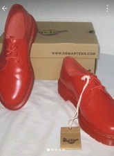 Dr Martens 1461 Mono Poppy Red
