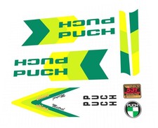 PUCH MISTRAL ULTIMA 1984 FRAME DECAL SET