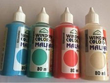 Window color glitzerfarben - color, 4er