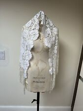 VINTAGE SPITZE CAPE QUASTEN