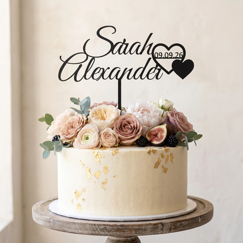 Cake topper hochzeit - topper,
