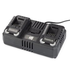 Baricus Doppelladegerät für alle 18V 2Ah & 4Ah Baricus Akkus, USB, USB-C – B-War