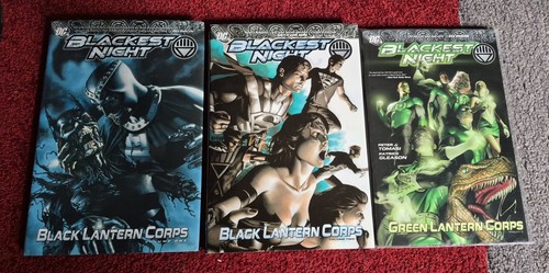 Blackest night black lantern - night,