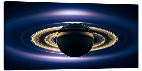 Leinwandbild planet saturn - leinwandbild,