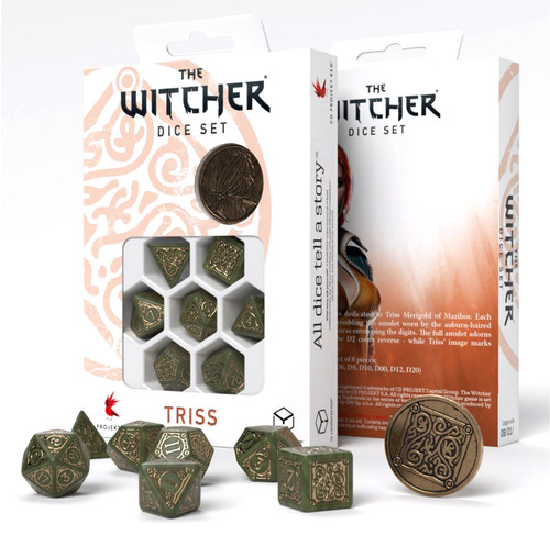 The witcher würfelset - 8x,