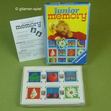 Junior Memory - Komplett Top! Original von Ravensburger ©1988 ab 3 Jahren