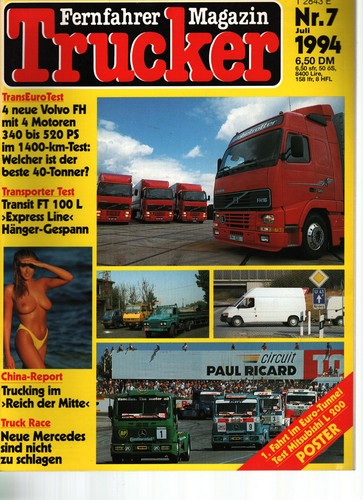 Zeitschrift trucker fernfahrer - zeitschrift,