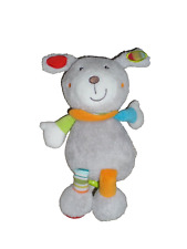 Spieluhr Ernstings family Topomini HUND Dog Somewhere over the rainbow grau bunt