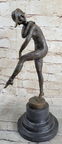 Chiparus bronze art deco - bronze,