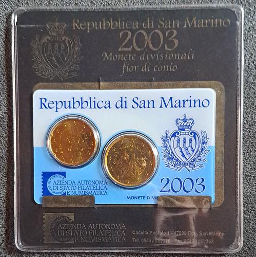 San marino euro - marino, euro-kursmünzen