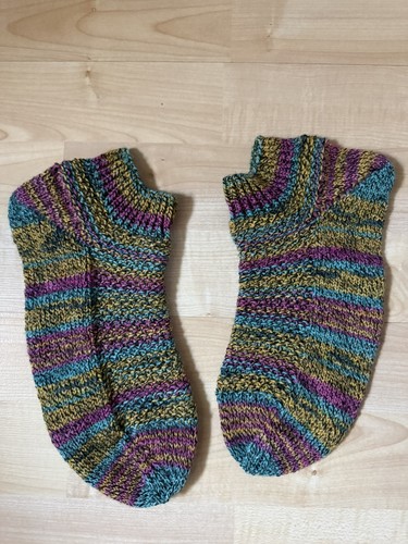 Handgestrickte sneaker socken - handgestrickte,