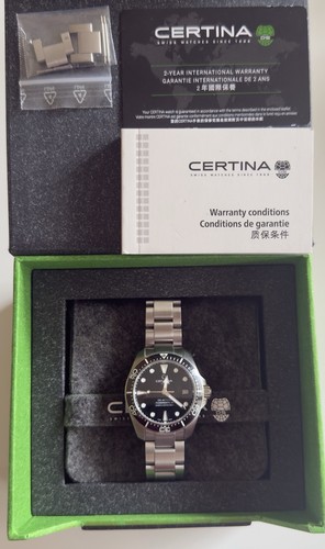 Certina action diver 38mm - action,