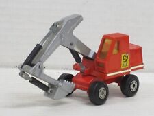 Hydraulic Excavator / Bagger "O&K" in rot ohne Box Matchbox ca. 1:43