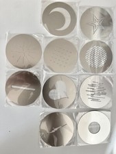 10x Gobos für Dedolight – Muster-/Strukturvorsätze für Projektionsvorsatz