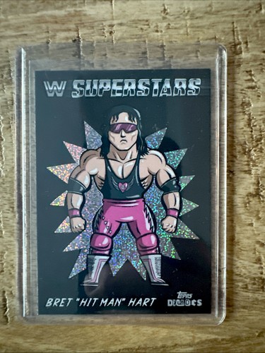 Bret hart topps wwe - topps, decades