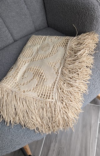 Vintage häkel tischdecke - häkel,