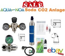 AQUA-NOA Aquarium CO2 Anlage Komplett Set für Soda Anlage Flasche Glas Diffusor