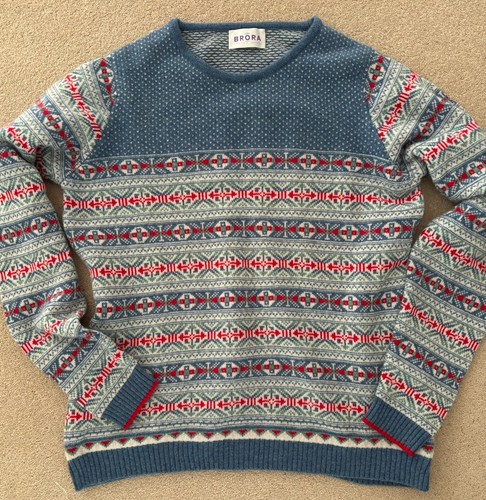 Brora 100 kaschmir fair isle - brora, 100%