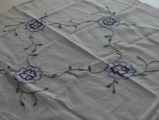 Handgestrickte tischdecke - handgestrickte,