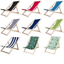 Sonnenliege strandliege holz - sonnenliege,
