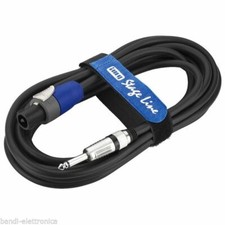 Kabel für Lautsprecher '' Hoch Flexible ''Neutrik Speakon NL-2FX & Jack Mono 6,3