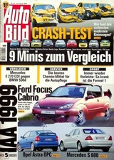 2) Auto Bild 32/1999 - Ford Mondeo ST200 mit 205PS - Opel Vectra B i500 mit 195P
