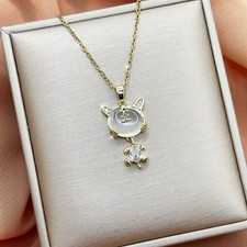 Damen Tier Halskette Anhänger