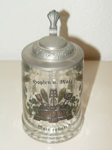 Glas bierkrug humpen - bierkrug,